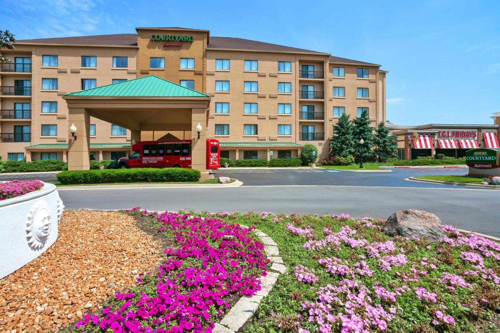 Courtyard Chicago Midway Airport Bedford Park Exterior foto
